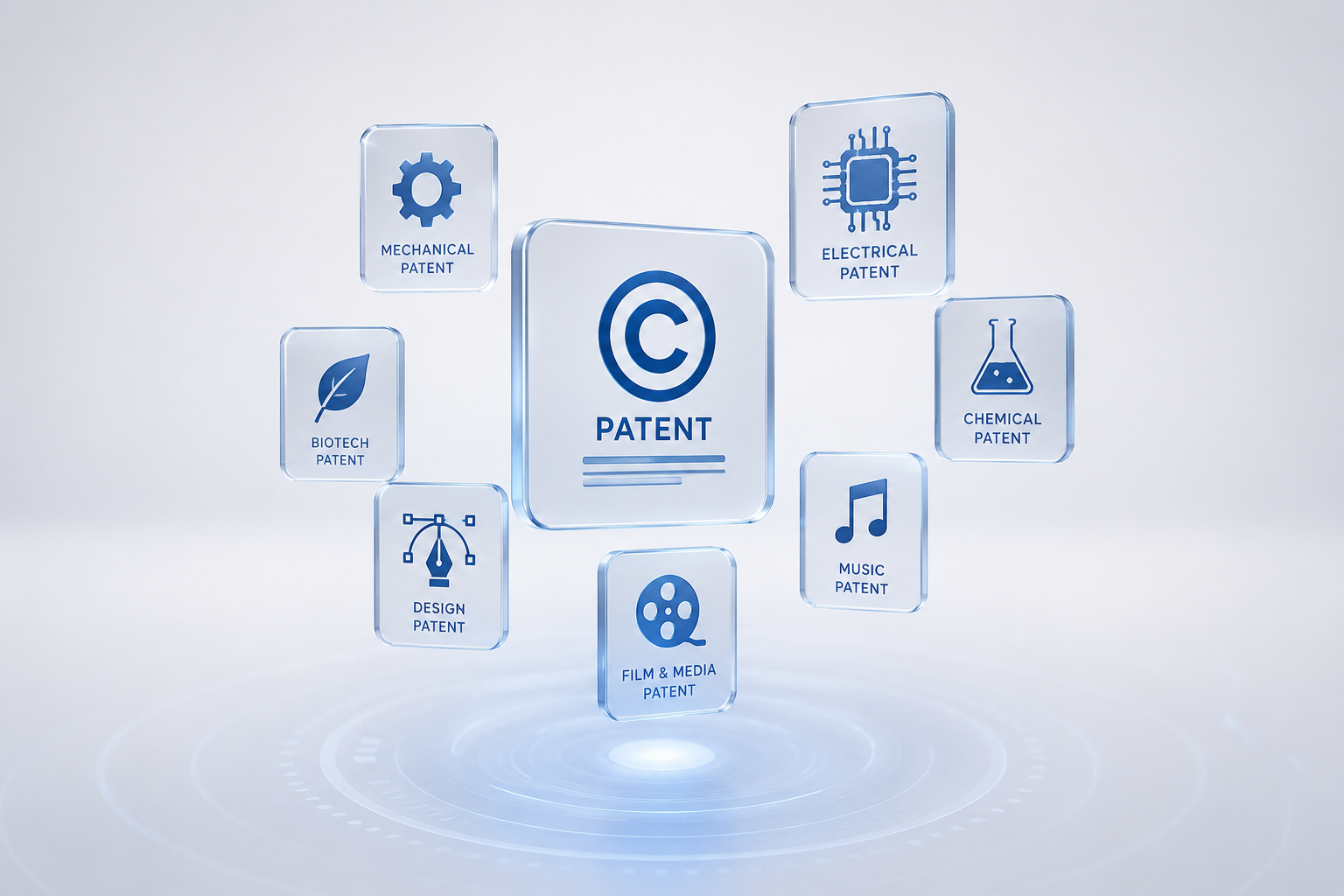 Patent and intellectual property categories